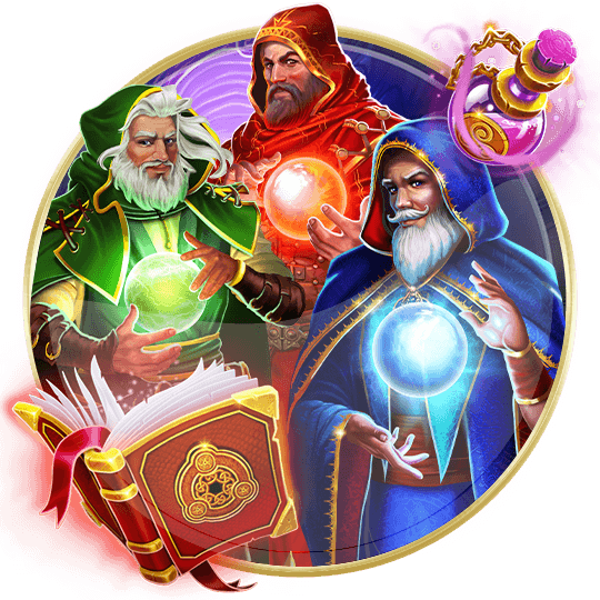 Mega Fire Blaze: 3 Wizards